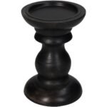 Βρες το Κηροπήγιο ArteLibre Μαύρο Ξύλο 10x10x15cm σε μοναδική τιμή στο clickforshop.gr