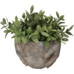 Κασπώ ArteLibre Χέρια Καφέ Τσιμέντο 20.5x15.5x14.5cm - Image 2