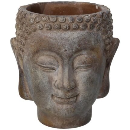 Βρες το Κασπώ ArteLibre Βούδας Καφέ Τσιμέντο 12.5x11x13.5cm σε μοναδική τιμή στο clickforshop.gr