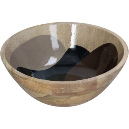 Βρες το Μπολ ArteLibre Μπεζ Ξύλο 30x30x12cm σε μοναδική τιμή στο clickforshop.gr