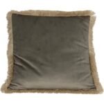 Μαξιλάρι ArteLibre Δάσος Καφέ Βελούδο 45x45cm - Image 2
