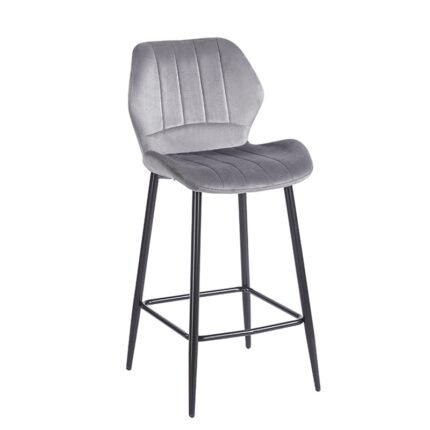 Αγόρασε DYLAN GREY VELVET ΥΦΑΣΜΑ 65εκ. ΣΚΑΜΠΟ ΜΕΤΑΛΛΙΚΟ 46X45X65-95εκ. σε μοναδική τιμή στο clickforshop.gr