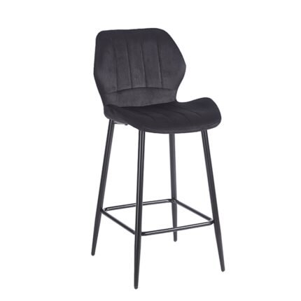 Αγόρασε DYLAN BLACK VELVET ΥΦΑΣΜΑ 65εκ. ΣΚΑΜΠΟ ΜΕΤΑΛΛΙΚΟ 46X45X65-95εκ. σε μοναδική τιμή στο clickforshop.gr