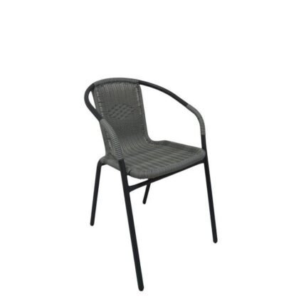 Βρες το Πολυθρόνα ArteLibre Rattan Mercury Γκρι/Μαύρο 54x61x73cm σε μοναδική τιμή στο clickforshop.gr