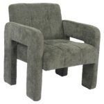 Βρες το Πολυθρόνα ArteLibre VELORA Πράσινο Ύφασμα/Ξύλο 75x68x69cm σε μοναδική τιμή στο clickforshop.gr