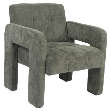 Βρες το Πολυθρόνα ArteLibre VELORA Πράσινο Ύφασμα/Ξύλο 75x68x69cm σε μοναδική τιμή στο clickforshop.gr