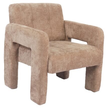Βρες το Πολυθρόνα ArteLibre VELORA Μπεζ Ύφασμα/Ξύλο 75x68x69cm σε μοναδική τιμή στο clickforshop.gr