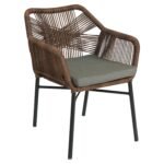 Βρες το Πολυθρόνα Κήπου ArteLibre MAURITIUS Μαύρο/Φυσικό Αλουμίνιο/Rattan 57x65x84cm σε μοναδική τιμή στο clickforshop.gr