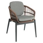 Βρες το Πολυθρόνα Κήπου ArteLibre ZANZIBAR Μαύρο/Φυσικό Αλουμίνιο/Rattan 61x65x82cm σε μοναδική τιμή στο clickforshop.gr