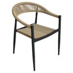 Βρες το Πολυθρόνα Κήπου ArteLibre MALINDI Μαύρο/Φυσικό Αλουμίνιο/Rattan 56x56x78cm σε μοναδική τιμή στο clickforshop.gr