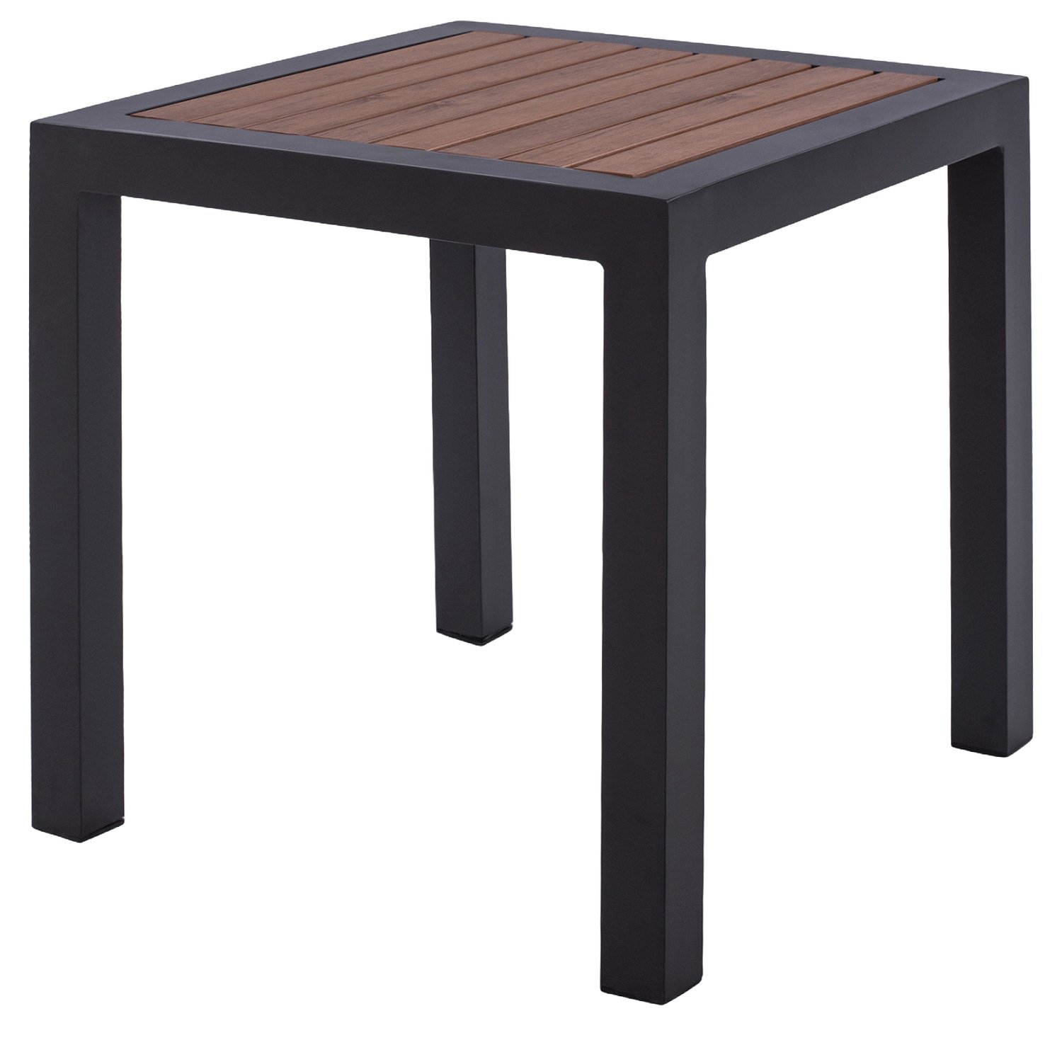Τραπέζι Κήπου ArteLibre LOMBOK Ανθρακί/Καρυδί Αλουμίνιο/Polywood 45x45x45.5cm Βρες το Τραπέζι Κήπου ArteLibre LOMBOK Ανθρακί/Καρυδί Αλουμίνιο/Polywood 45x45x45.5cm σε μοναδική τιμή στο clickforshop.gr