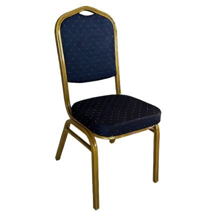 Βρες το Καρέκλα Catering ArteLibre AUREVIA Μπλε/Χρυσό Ύφασμα/Μέταλλο 57x40x93cm σε μοναδική τιμή στο clickforshop.gr