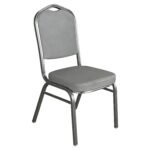 Βρες το Καρέκλα Catering ArteLibre AUREVIA Γκρι/Ασημί Ύφασμα/Μέταλλο 57x40x93cm σε μοναδική τιμή στο clickforshop.gr