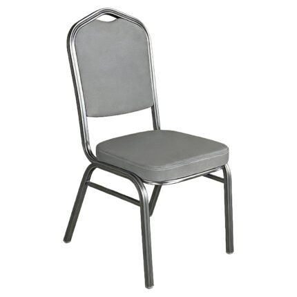 Βρες το Καρέκλα Catering ArteLibre AUREVIA Γκρι/Ασημί Ύφασμα/Μέταλλο 57x40x93cm σε μοναδική τιμή στο clickforshop.gr