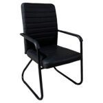 Βρες το Καρέκλα Επισκέπτη ArteLibre AERIX Μαύρο PU/Μέταλλο 54x60x96cm σε μοναδική τιμή στο clickforshop.gr