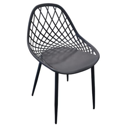 Βρες το Καρέκλα Κήπου ArteLibre ARIELA Μαύρο PP/Μέταλλο 51.5x54x82cm σε μοναδική τιμή στο clickforshop.gr