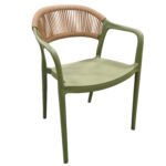 Βρες το Πολυθρόνα Κήπου ArteLibre SERAYA Πράσινο/Φυσικό PP/Σχοινί 54x56.5x81cm σε μοναδική τιμή στο clickforshop.gr