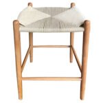 Βρες το Σκαμπό Επαγγελματικό ArteLibre PRAELIA Φυσικό Ξύλο/Σχοινί 54x47x69cm σε μοναδική τιμή στο clickforshop.gr