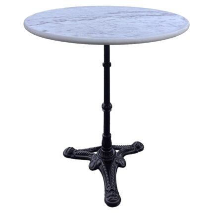 Βρες το Τραπέζι Κήπου ArteLibre LAPIDERA Λευκό/Μαύρο Μάρμαρο/Μέταλλο Φ60x71cm σε μοναδική τιμή στο clickforshop.gr