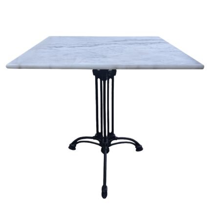 Βρες το Τραπέζι Κήπου ArteLibre QUADRILIS Λευκό/Μαύρο Μάρμαρο/Μέταλλο 70x70x71cm σε μοναδική τιμή στο clickforshop.gr