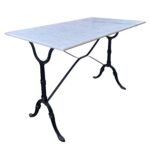 Βρες το Τραπέζι Κήπου ArteLibre CONNEXUS Λευκό/Μαύρο Μάρμαρο/Μέταλλο 100x60x71cm σε μοναδική τιμή στο clickforshop.gr