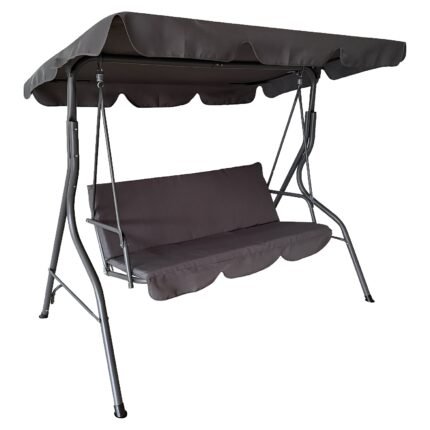 Βρες το Κούνια ArteLibre LEMONA Γκρι Μέταλλο/Polyester 174x110x200cm σε μοναδική τιμή στο clickforshop.gr