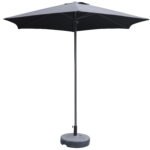 Βρες το Ομπρέλα Κήπου ArteLibre MELIORE Ανθρακί/Γκρι Αλουμίνιο/Polyester Φ2.5x2.36m σε μοναδική τιμή στο clickforshop.gr