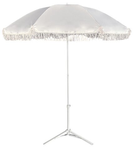 Βρες το Ομπρέλα Παραλίας ArteLibre BOHERA Λευκό Μέταλλο/Μακραμέ Ύφασμα Φ180x200cm σε μοναδική τιμή στο clickforshop.gr