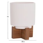 ΣΕΤ 3 ΓΛΑΣΤΡΕΣ ΜΕ TEAK ΒΑΣΕΙΣ TANTI HM4685 FIBER CEMENT ΣΕ 3 ΧΡΩΜΑΤΑ - Image 4
