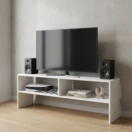 Βρες το Έπιπλο τηλεόρασης Beirut Megapap χρώμα λευκό 120x30x40εκ. σε μοναδική τιμή στο clickforshop.gr