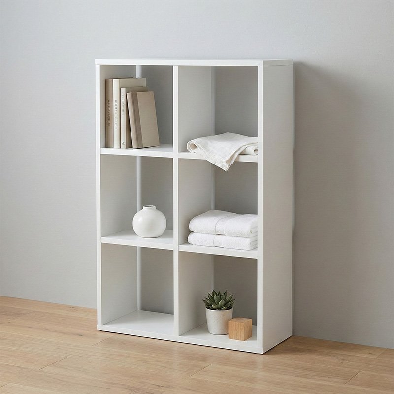 Βιβλιοθήκη Cube Megapap χρώμα λευκό 60x20x90εκ. Βρες το Βιβλιοθήκη Cube Megapap χρώμα λευκό 60x20x90εκ. σε μοναδική τιμή στο clickforshop.gr