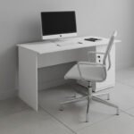 Βρες το Γραφείο εργασίας με κλειδαριά Moto Megapap χρώμα λευκό 140x60x75εκ. σε μοναδική τιμή στο clickforshop.gr