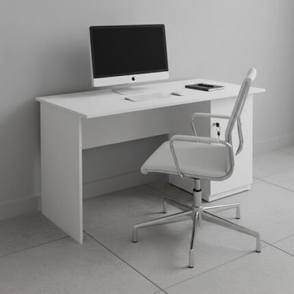 Βρες το Γραφείο εργασίας με κλειδαριά Moto Megapap χρώμα λευκό 140x60x75εκ. σε μοναδική τιμή στο clickforshop.gr