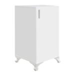 Ντουλάπι με κλειδαριά Rene Megapap χρώμα λευκό 29x29x68εκ. - Image 4