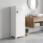 Βρες το Ντουλάπι με κλειδαριά Zehra Megapap χρώμα λευκό 30x32x108εκ. σε μοναδική τιμή στο clickforshop.gr