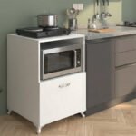 Βρες το Έπιπλο κουζίνας για φουρνάκι Nadine Megapap χρώμα λευκό 60x57x85εκ. σε μοναδική τιμή στο clickforshop.gr