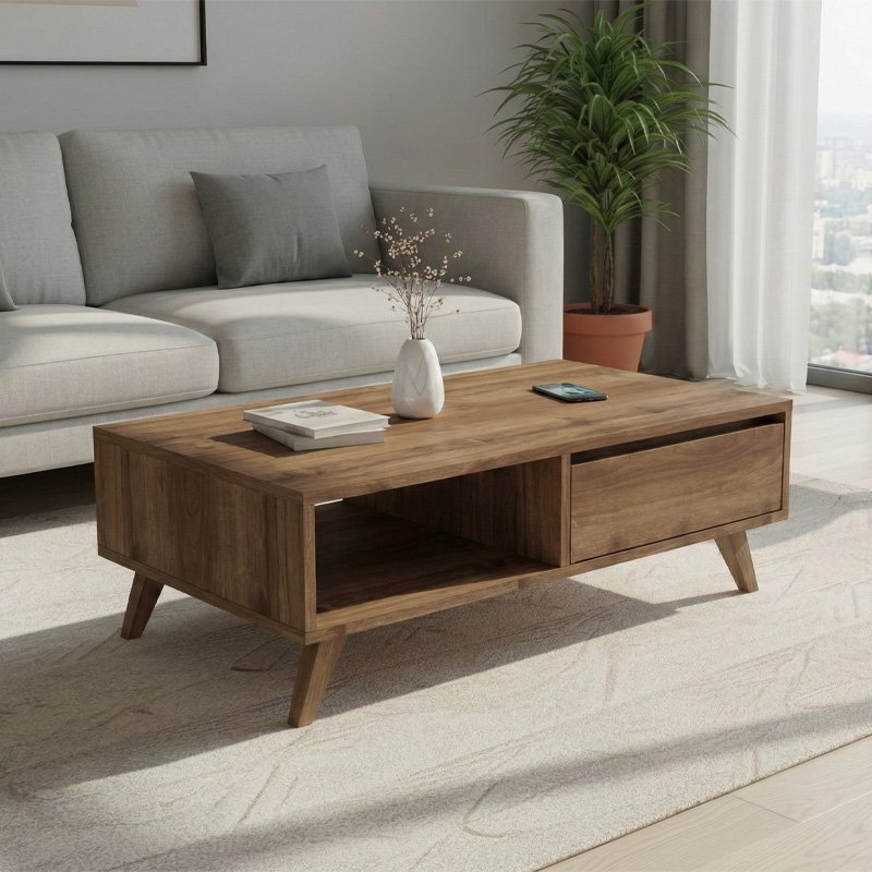 Τραπεζάκι σαλονιού Aster Megapap χρώμα καρυδί 120x56x40εκ. Βρες το Τραπεζάκι σαλονιού Aster Megapap χρώμα καρυδί 120x56x40εκ. σε μοναδική τιμή στο clickforshop.gr
