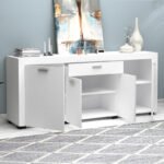 Μπουφές Joseph Megapap χρώμα λευκό 177x40x76εκ. - Image 2