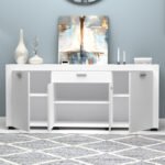 Μπουφές Joseph Megapap χρώμα λευκό 177x40x76εκ. - Image 3