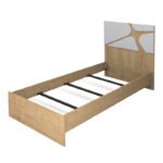 Κρεβάτι Bergamo Megapap χρώμα φυσικό οξιάς 100x200εκ. - Image 4