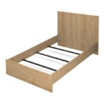 Κρεβάτι Bergamo Megapap χρώμα φυσικό οξιάς 120x200εκ. - Image 4