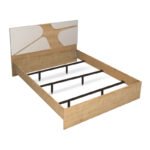 Κρεβάτι Bergamo Megapap χρώμα φυσικό οξιάς 160x200εκ. - Image 4