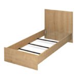 Κρεβάτι Troy Megapap χρώμα φυσικό οξιάς 100x200εκ. - Image 4