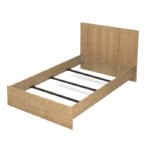 Κρεβάτι Troy Megapap χρώμα φυσικό οξιάς 120x200εκ. - Image 4