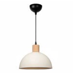 Βρες το Φωτιστικό οροφής Talis Megapap E27 μεταλλικό μονόφωτο χρώμα κρεμ Ø25x100εκ. σε μοναδική τιμή στο clickforshop.gr