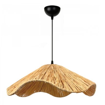 Βρες το Φωτιστικό οροφής Miro Megapap E27 wicker μονόφωτο χρώμα φυσικό Ø50x100εκ. σε μοναδική τιμή στο clickforshop.gr