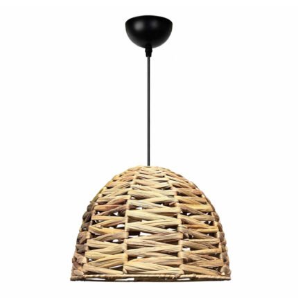 Βρες το Φωτιστικό οροφής Kimi Megapap E27 wicker μονόφωτο χρώμα φυσικό Ø30x80εκ. σε μοναδική τιμή στο clickforshop.gr