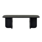 Τραπεζάκι σαλονιού Becaj Megapap χρώμα black wood 120x60x41,4εκ. - Image 4