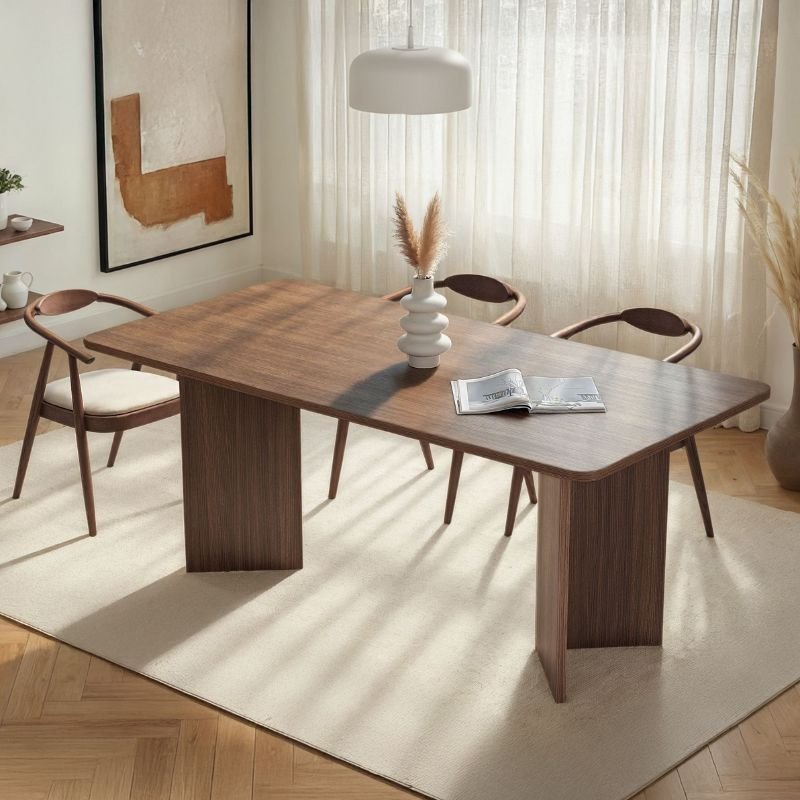 Τραπέζι Linza Megapap χρώμα καρυδί 180x90x75εκ. Βρες το Τραπέζι Linza Megapap χρώμα καρυδί 180x90x75εκ. σε μοναδική τιμή στο clickforshop.gr