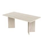 Τραπέζι Linza Megapap χρώμα travertine 180x90x75εκ. - Image 3